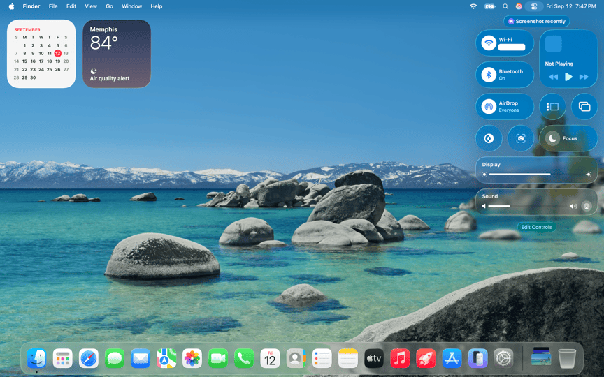 Tahoe UI Reference